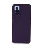 Xiaomi Redmi Note 12 Pro 4g Kılıf Nano İçi Kadife Silikon - Mor