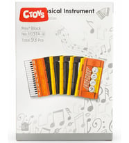 Ctoys Musical Instrument Series Mini Block Accordion