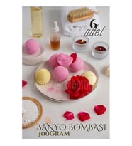 ModaCar Banyo Bombası Jakuzi Küvet Banyo Bombası Topu 6 adet 300 Gr
