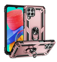 Coverzone Xiaomi Redmi 10C ?le Uyumlu K?l?f Silikon Mega Case Stand Olabilme �zelli?i Olan Shockproof Kapak K?l?f Xiaomi Redmi 10C ile Uyumlu Rosegold