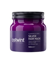 Ostwint Silver Saç Bakım Maskesi 500 ml – Boyalı ve Doğal Saçlar İçin Renk Koruyucu, Besleyici, Nemlendirici