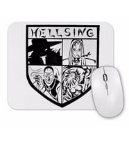 Hellsing Alucard One Piece Anime Naruto Death Note Mouse Pad