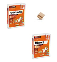 Gizli LGS 2027 8. Sınıf Matematik ve Türkçe Konu Anlatımlı Modüler Dergi + Telefon Standı