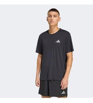 adidas KB5965 Run Ess Tee M Erkek Tişört (Siyah)