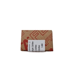 Hafele Galvanizli 3.5 x 18 mm  yıldız baslı vida (Krom)