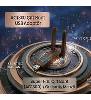 Performanslı USB WiFi Alıcı 3.0 – Kesintisiz ve Güçlü Sinyal Desteği