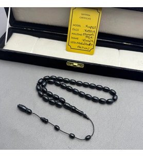 Abdulkadir ALTUN 7.5x11mm Osmanlı Obje Kapsül Model Anstrasit Desenli Tespih