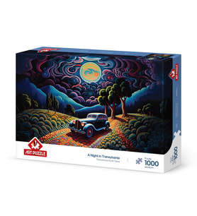 Art Puzzle Transilvanya'da Bir Gece 1000 Parça Puzzle