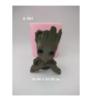 Groot Saksı No: 1 Silikon Kalıp