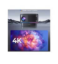 4K 5GHz Kablosuz Projeksiyon Cihazı, Otomatik Netleme, Google Lisanslı