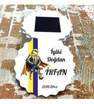 Magnet Hediyelik -Taraftar Fenerbahçe Kanarya Temalı Magnet