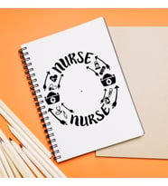 Hemşire Nurse Life Tasarımlı Defter