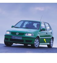 VW Polo HB 2000-2002 Ara Kasa Sol Ön Kapı Çıtası 6N4853071