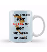 CAT Funny Coffee Drinks Art lover Gift Quote   Vintage Retro Rainbow Style Kupa Bardak Porselen