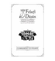 Felsefi Düşün Sayı:21 Cumhuriyet ve Felsefe