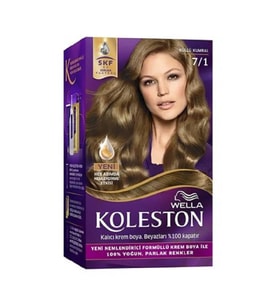 Koleston Kit Saç Boyası 7/1 Küllü Kumral