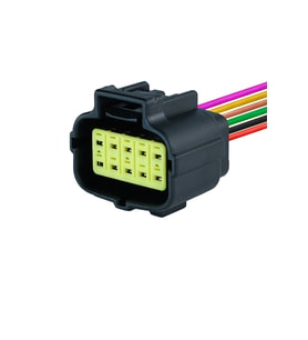 Mandallı Erkek Soket 10 Pin Kablolu