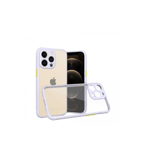 İphone 13 Kılıf Miami Şeffaf - Lila