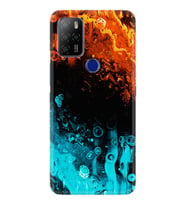 Omix X300 X500 X400 X600 X700 Kılıf Desemli Silikon Orange Blue Color 1665