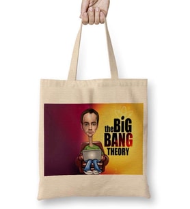 The Big Bang Theory Bez Çanta Uzun Saplı
