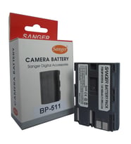 Sanger BP-511 Batarya, Canon BP-511 Batarya. Pil