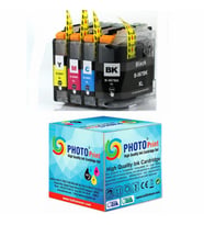 Photo Print® LC565XL LC569XL Muadil Kartuş Set/ MFC-J2310 /MFC-J2510 / MFC-J3520 / MFC-J3720 (Çok Renkli)