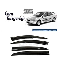 Cam Rüzgarlığı Renault Laguna 2 2003-2007 Sonrası Mügen Tip Piano Black