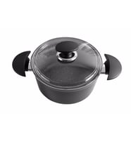 Porland Grena Siyah Derin Tencere 24 cm 04STY002978