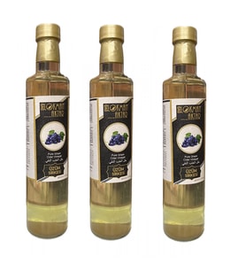 Üzüm Sirkesi, Katkısız, 500 ml 3Adet, Lokman Aktar