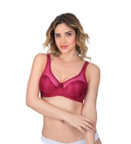 BORDO MI Emay 169 C Basic Balenli Toparlayıcı Sütyen