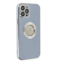 Newface Apple iPhone 12 Pro Kılıf Store Silikon - Sierra Blue