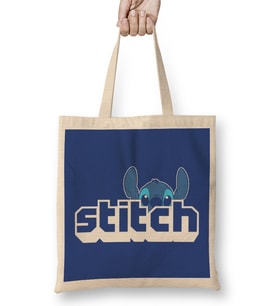 Stitch 03 Bez Çanta Uzun Saplı