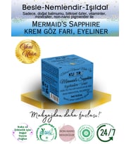Mermaid’s Sapphire Krem Far, Eyeliner Doğal İçerikli