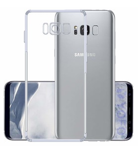 Kvy Samsung Galaxy S8 Kamera Korumalı Süper Silikon Kılıf