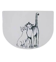 Trixie Kedi Mama Servisi (Yarım Daire) 40x30cm