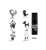 Çocuksu Modeller Spray Tattoo Geçici Dövme Yapma Seti Sprey Dövme Kiti