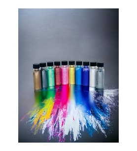 Epoksi Bazlı Sedefli Toz Pigment 10 Renk 15 ml