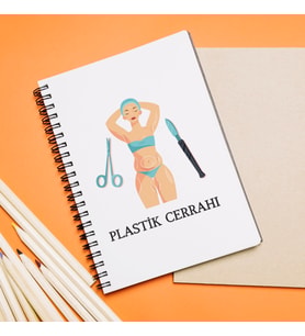 Plastik Cerrahi Tasarımlı Defter