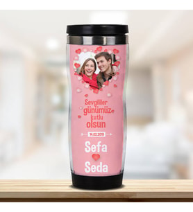 Sevgililer Günü Hatırası Sevgili Termosu