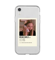 Iphone XR Uyumlu Mean Girls Tasarımlı Şeffaf Telefon Kılıfı