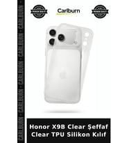 Honor X9B Clear Şeffaf Clear TPU Silikon Kılıf Mobil Aksesuarı Cep Kabı