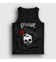 Presmono Unisex Siyah Raven Bullet For My Valentine Atlet 23344tt
