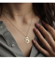 Kişiye Özel 925 Ayar Gümüş Tasarım Kobra Yılan Kolye (Gold)