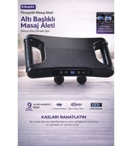 Masaj Tabancası 6 Başlıklı Ayarlanabilir Hızlı Type-C Şarjlı 1500 mAh Güçlü Kas Rahatlatıcı