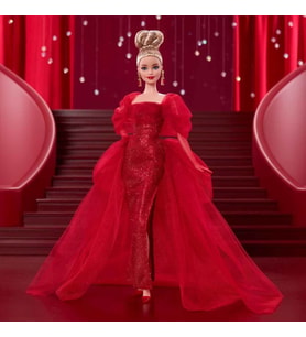Mattel 80. Yıl Dönümü Koleksiyon Bebek Sarışın JBJ17