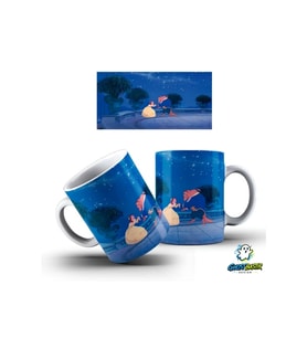 GHOSTBASTIR DESIGN Güzel ve Çirkin Kupa Bardak Tek Adet K0484