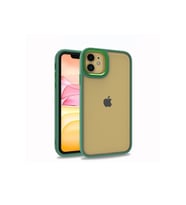 Apple iPhone 11 Uyumlu Kılıf Zore Flora Kapak (Açık Yeşil)
