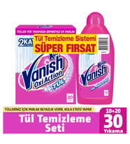 Vanish Kosla Tül Set (Toz 400/450 gr + Tül Parlatıcı 450 ml)