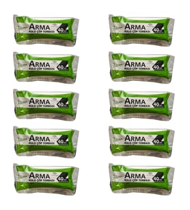 Arma Kimpack Beyaz Mini Boy 40 x 50 Cm. - 20 Litre Çöp Torbası Poşeti - 40 Adetlik 10 Rulo