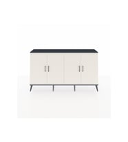 Arges Konsol 6 Raflı 4 Kapaklı 176x30x99 Antrasit-Aytaşı/Antrasit